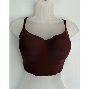 PINK Victoria's Secret Wireless Lightly Lined Longline Bralette M-DD